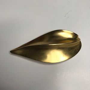Gold Leaf Brooch